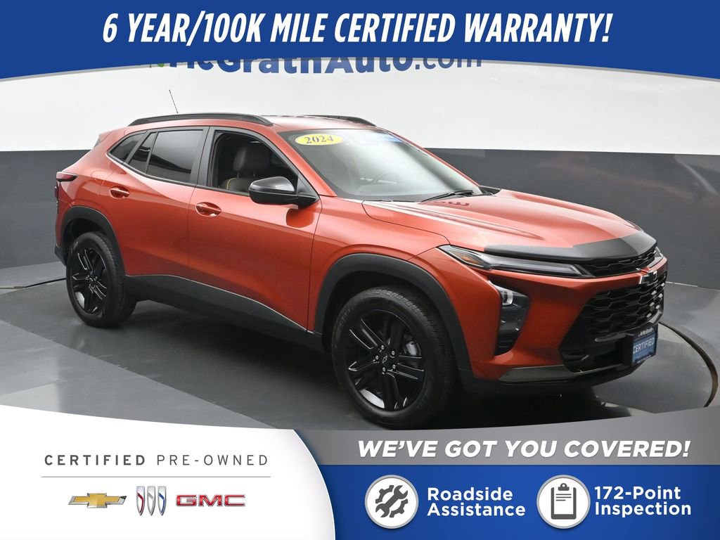 Certified 2024 Chevrolet Trax ACTIV w/ Driver Confidence Package