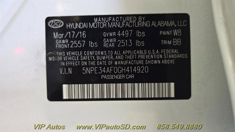 Used 2016 Hyundai Sonata Sport FWD image 24