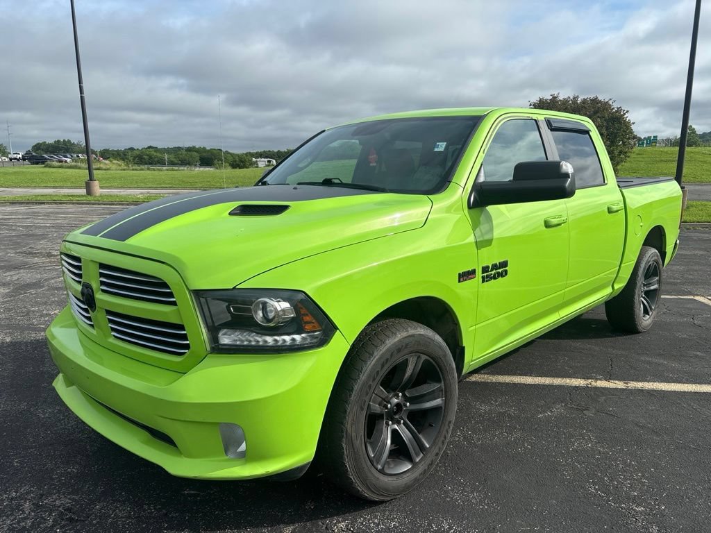 Used 2017 RAM 1500 Sport w/ Sublime Green Sport Package AWD/4WD image 1