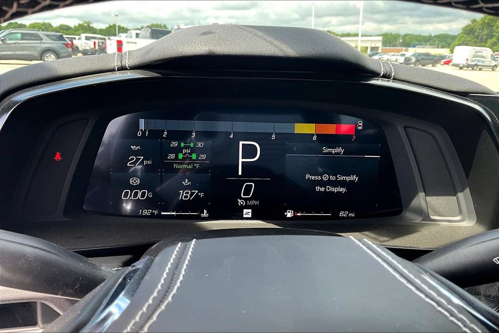 Used 2025 Chevrolet Corvette Stingray Preferred Cpe w/ Battery Protection Package RWD image 9