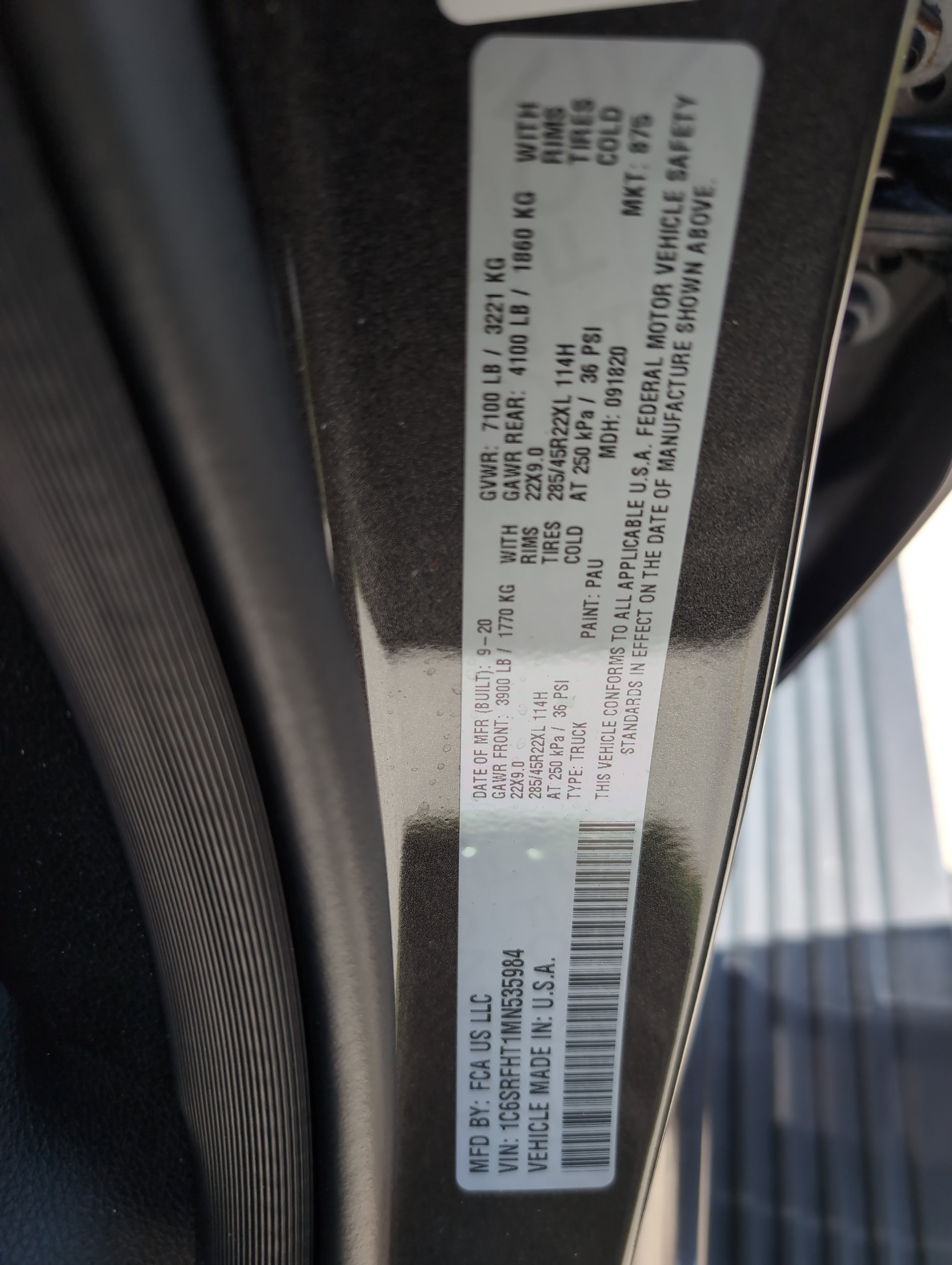 Used 2021 RAM 1500 Limited AWD/4WD image 33