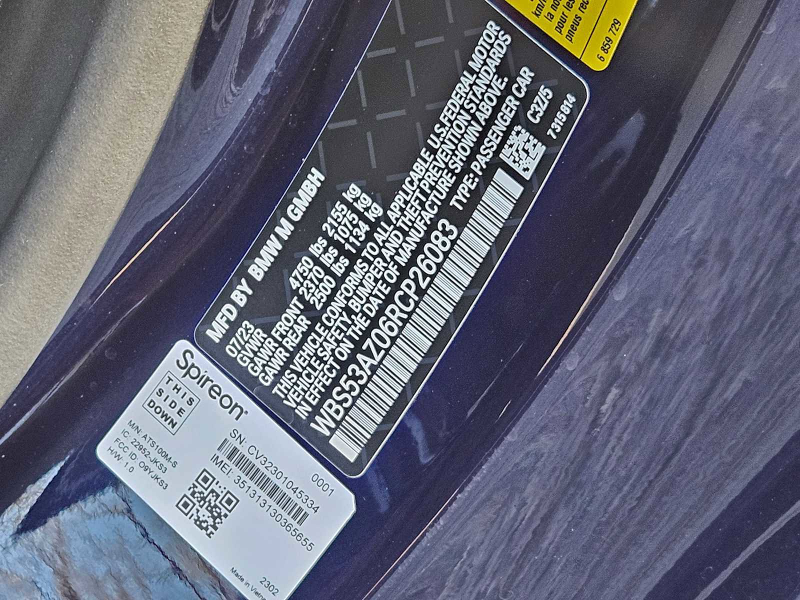 Used 2024 BMW M4 Coupe w/ Executive Package image 50