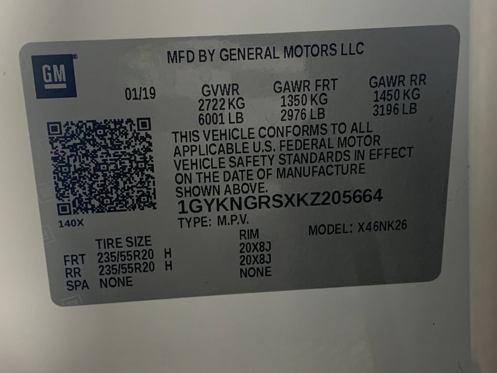 Used 2019 Cadillac XT5 Platinum AWD/4WD image 12