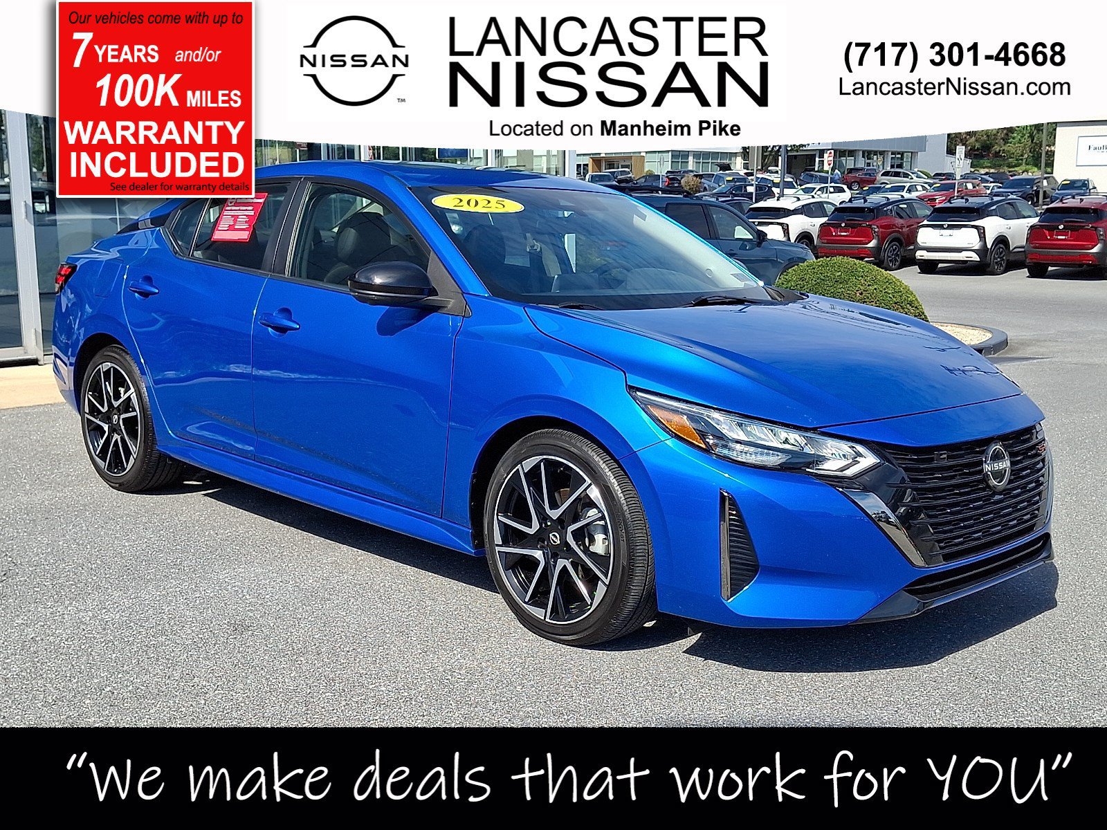 Certified 2025 Nissan Sentra SR w/ SR Premium Package FWD image 1