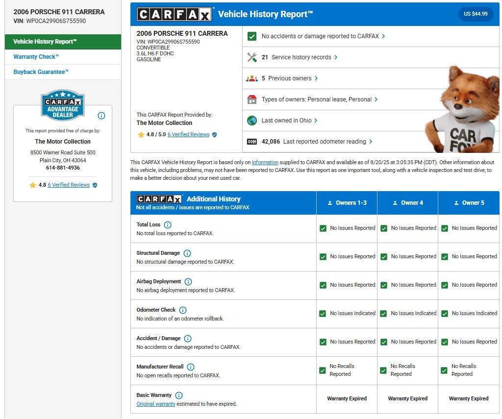 Used 2006 Porsche 911 Carrera image 13