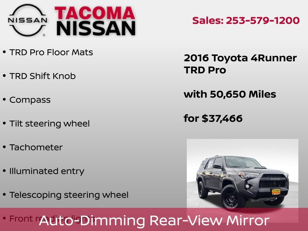 Used 2016 Toyota 4Runner TRD Pro image 27