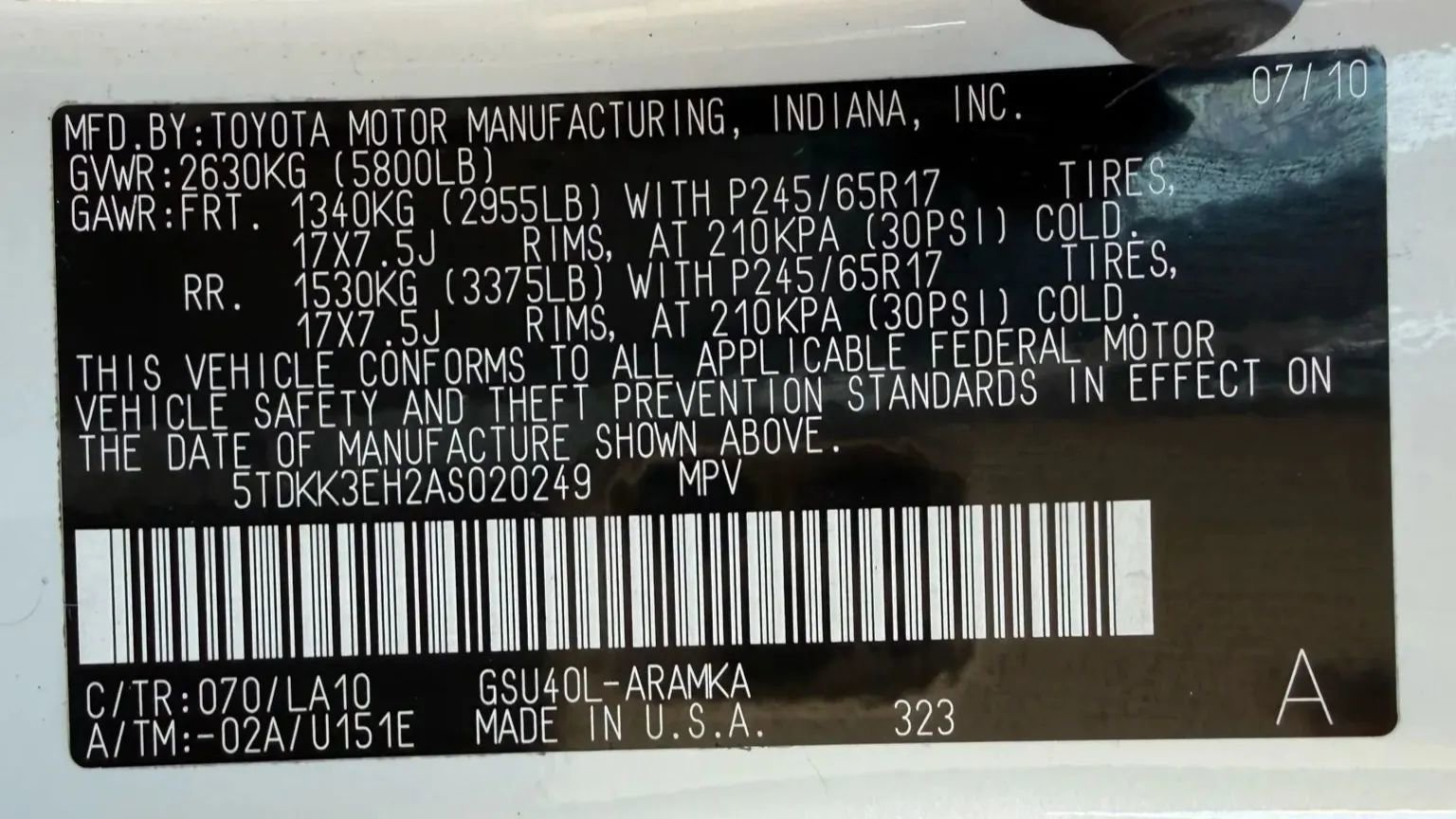 Used 2010 Toyota Highlander SE image 37