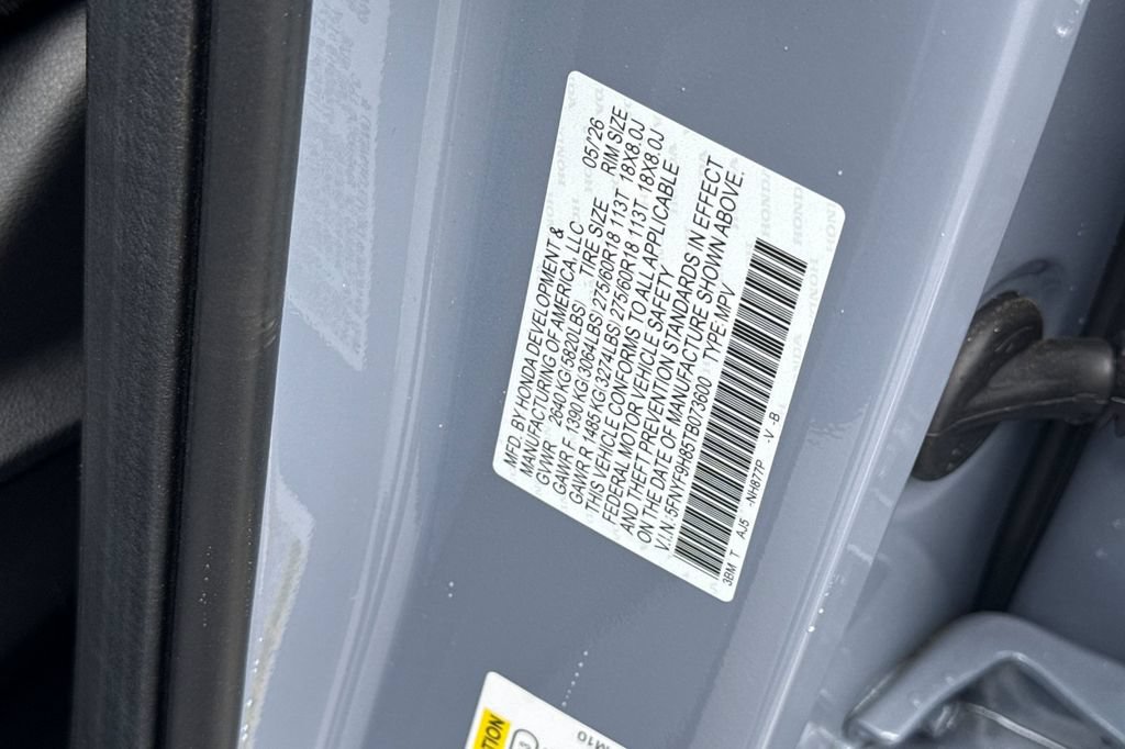 New 2026 Honda Passport TrailSport Elite image 35