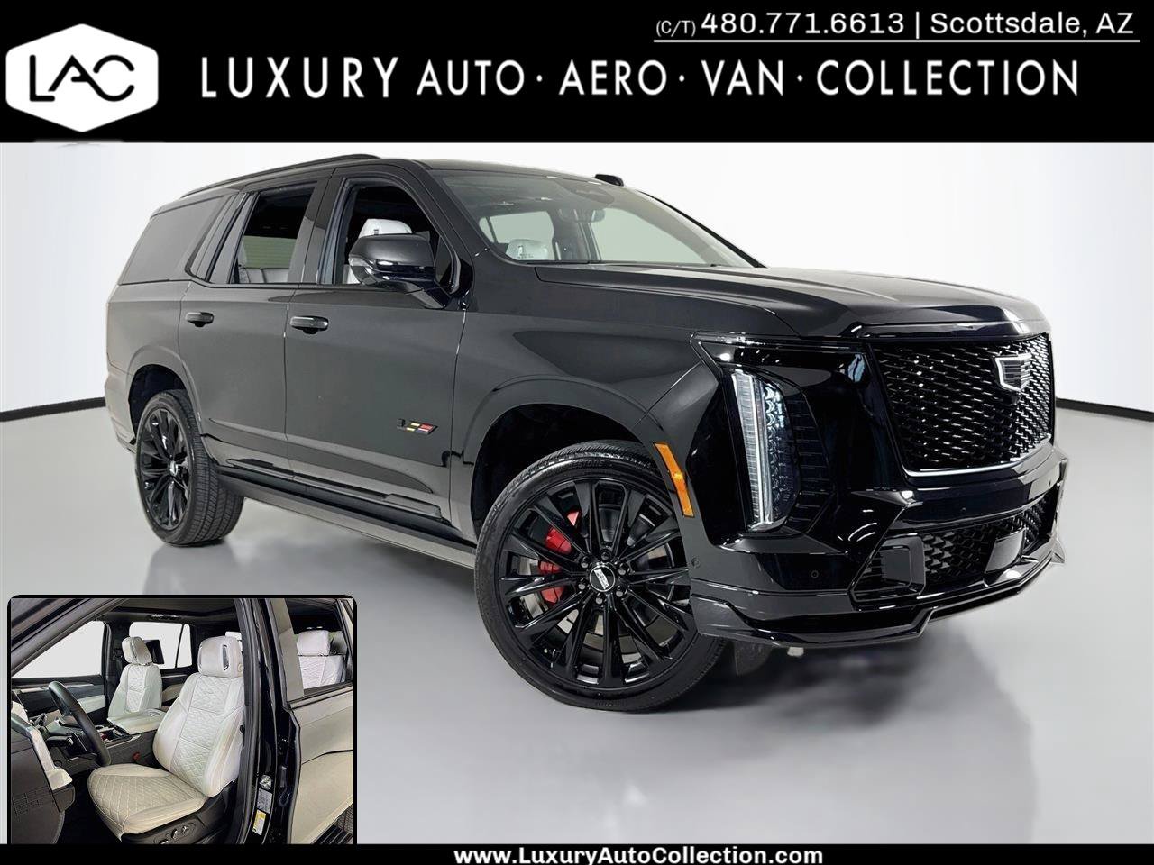 Used 2025 Cadillac Escalade V w/ LPO, ONYX Package AWD/4WD video 1