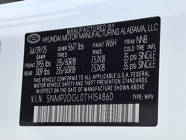 Used 2026 Hyundai Santa Fe SEL AWD/4WD image 26