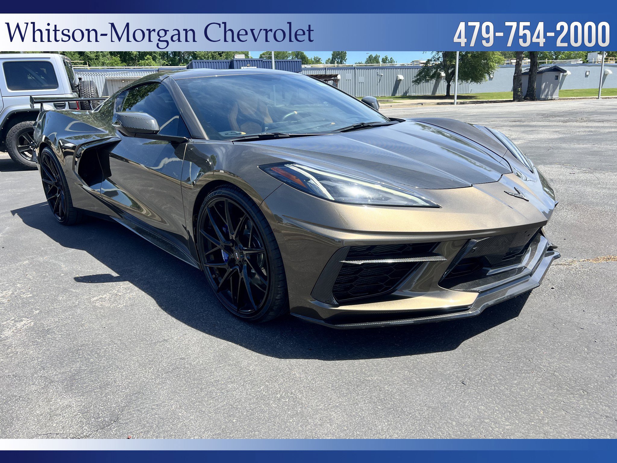 Used 2021 Chevrolet Corvette Stingray Preferred Cpe w/ Z51 Performance Package RWD image 3