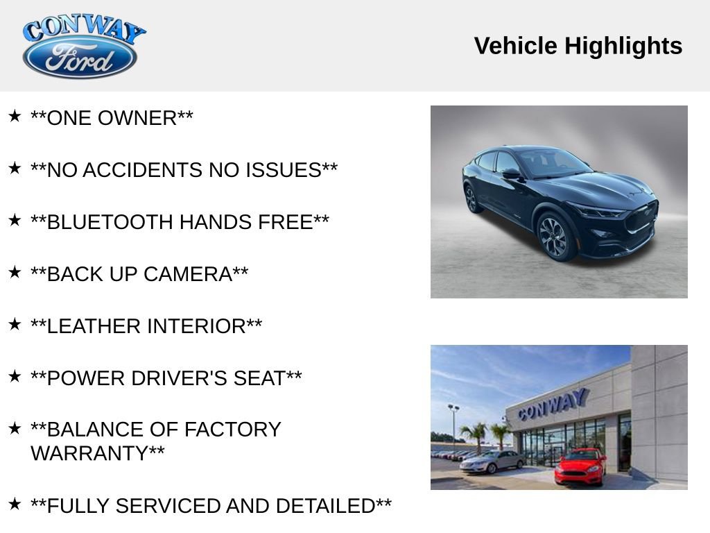 Used 2025 Ford Mustang Mach-E Select w/ Interior Protection Package image 4