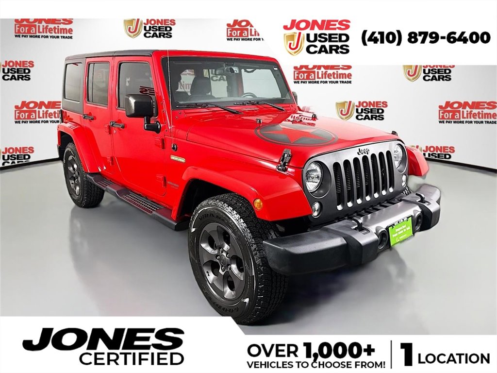 Used 2017 Jeep Wrangler Unlimited Freedom Edition
