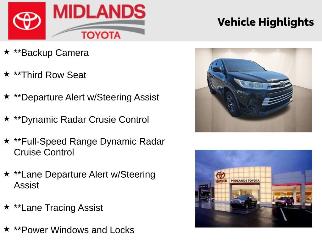 Used 2019 Toyota Highlander LE video 2