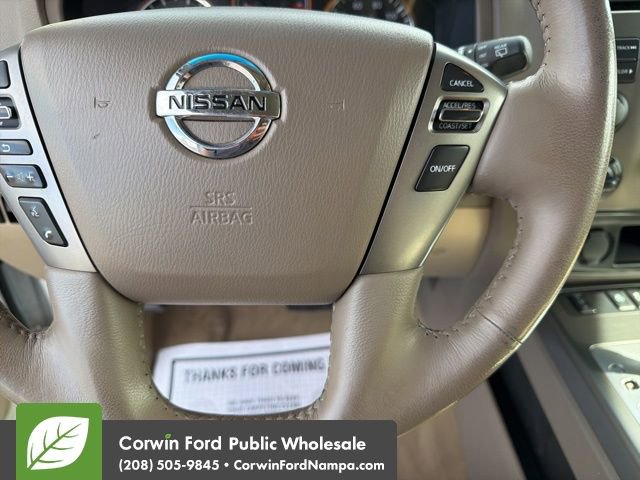Used 2015 Nissan Armada Platinum w/ 2nd Row Captain Seat Package image 17