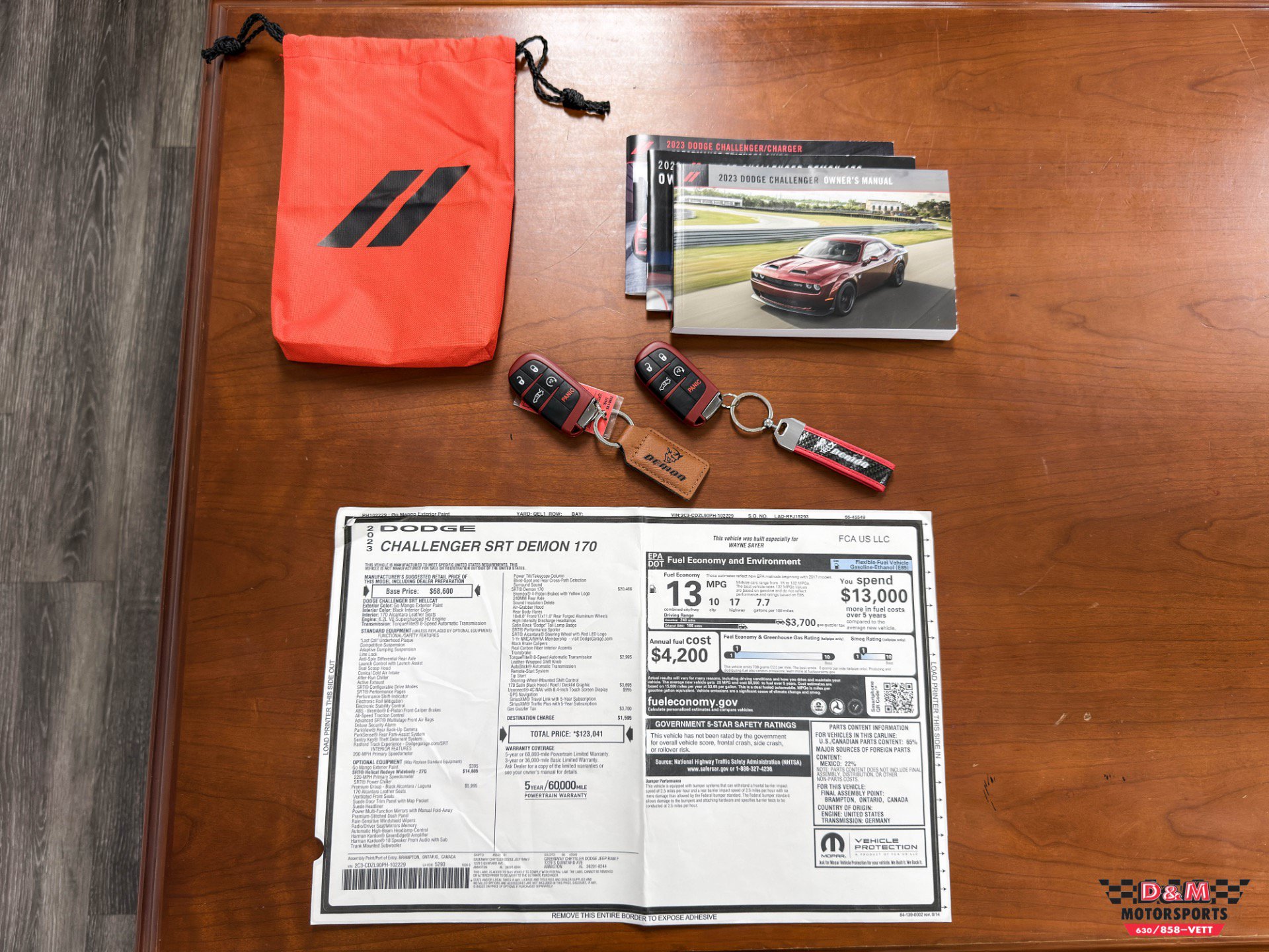 Used 2023 Dodge Challenger SRT Demon 170 RWD image 59