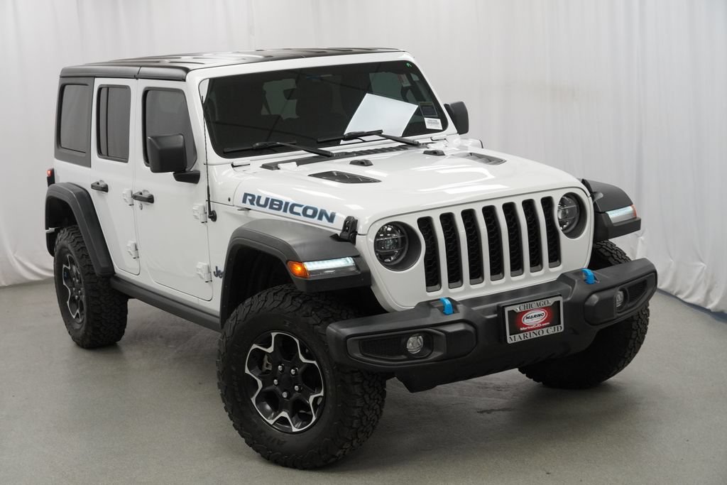 Used 2022 Jeep Wrangler Unlimited Rubicon 4xe w/ Dual Top Group AWD/4WD image 9