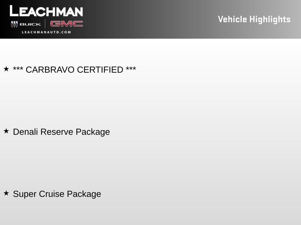 Certified 2025 GMC Acadia Denali w/ Super Cruise Package FWD image 7