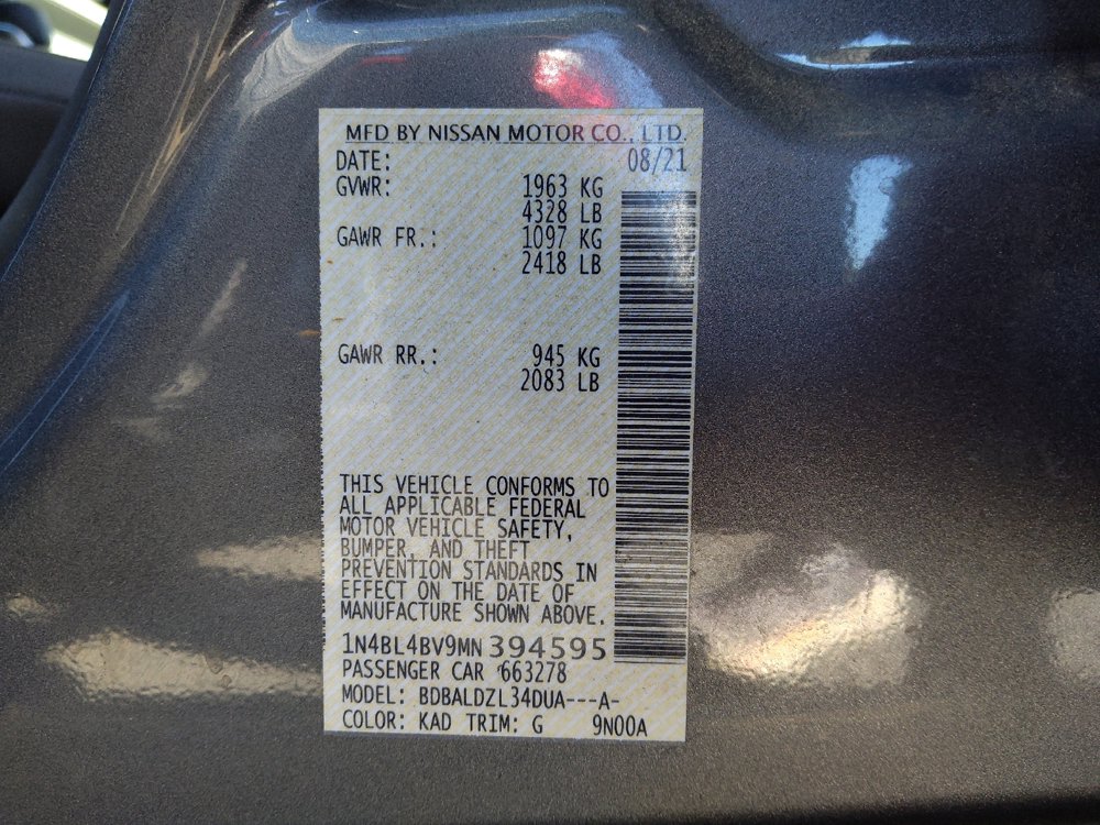 Used 2021 Nissan Altima 2.5 S FWD image 33