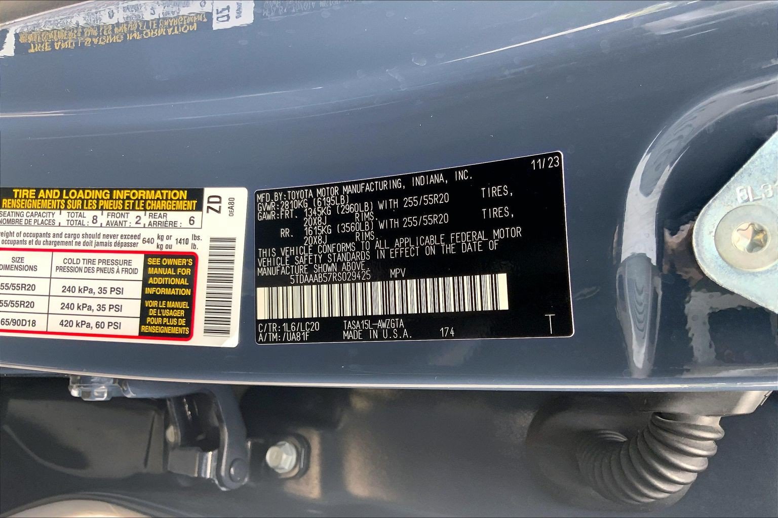Used 2024 Toyota Grand Highlander AWD image 37