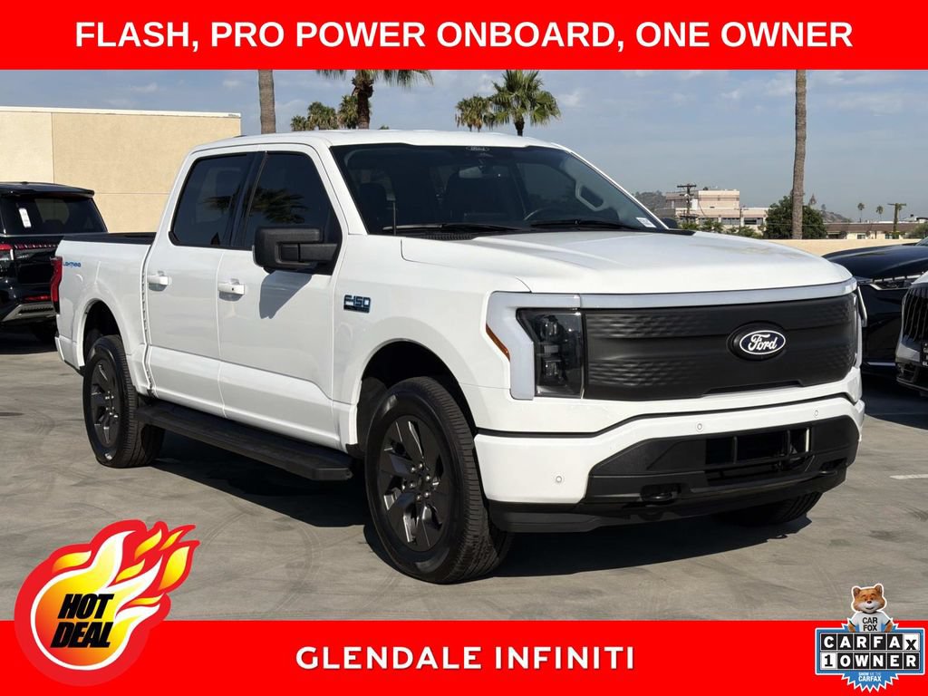 Used 2024 Ford F150 Lightning Flash AWD/4WD image 1