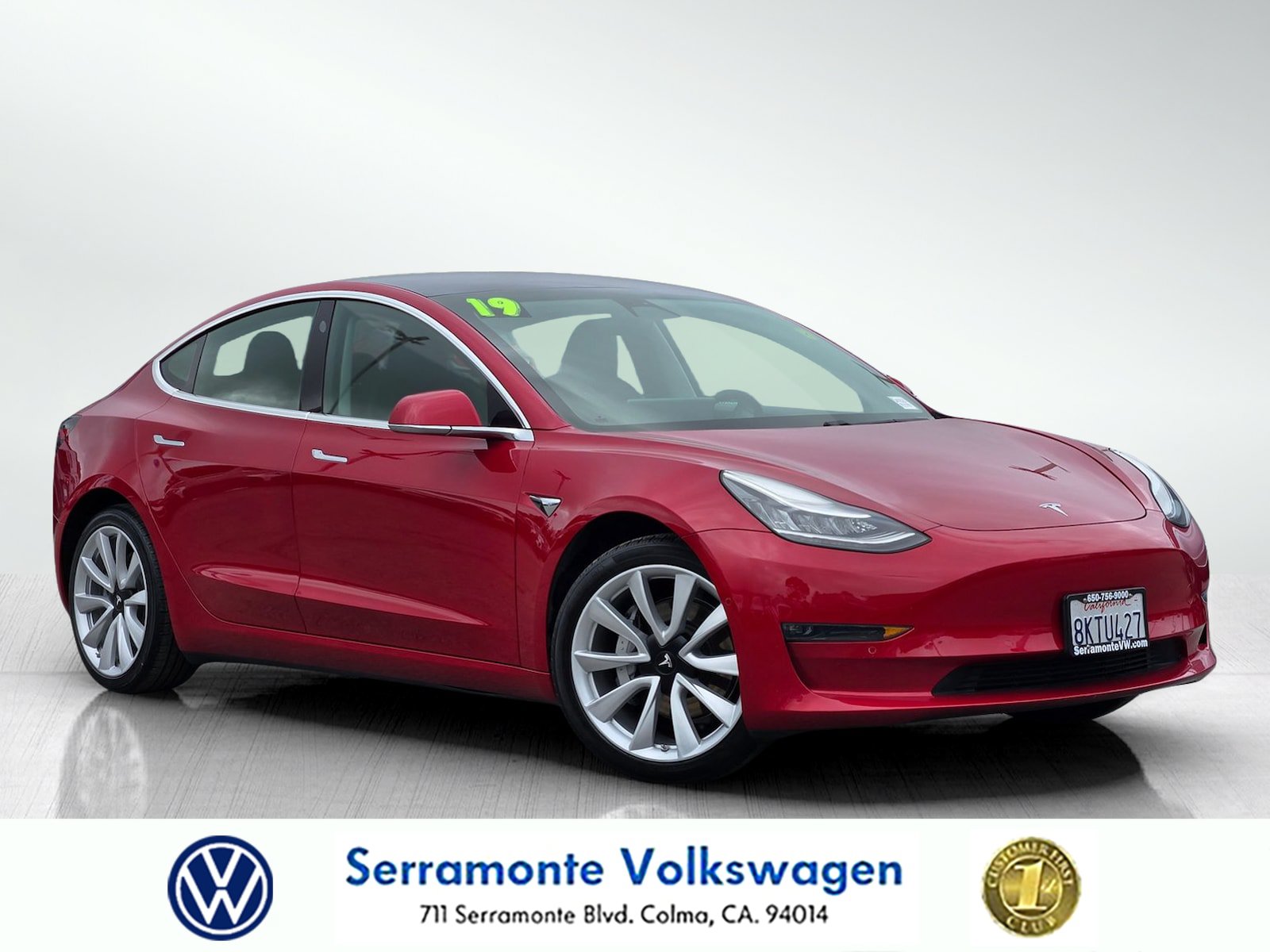 Used 2019 Tesla Model 3 Standard Range Plus RWD image 1