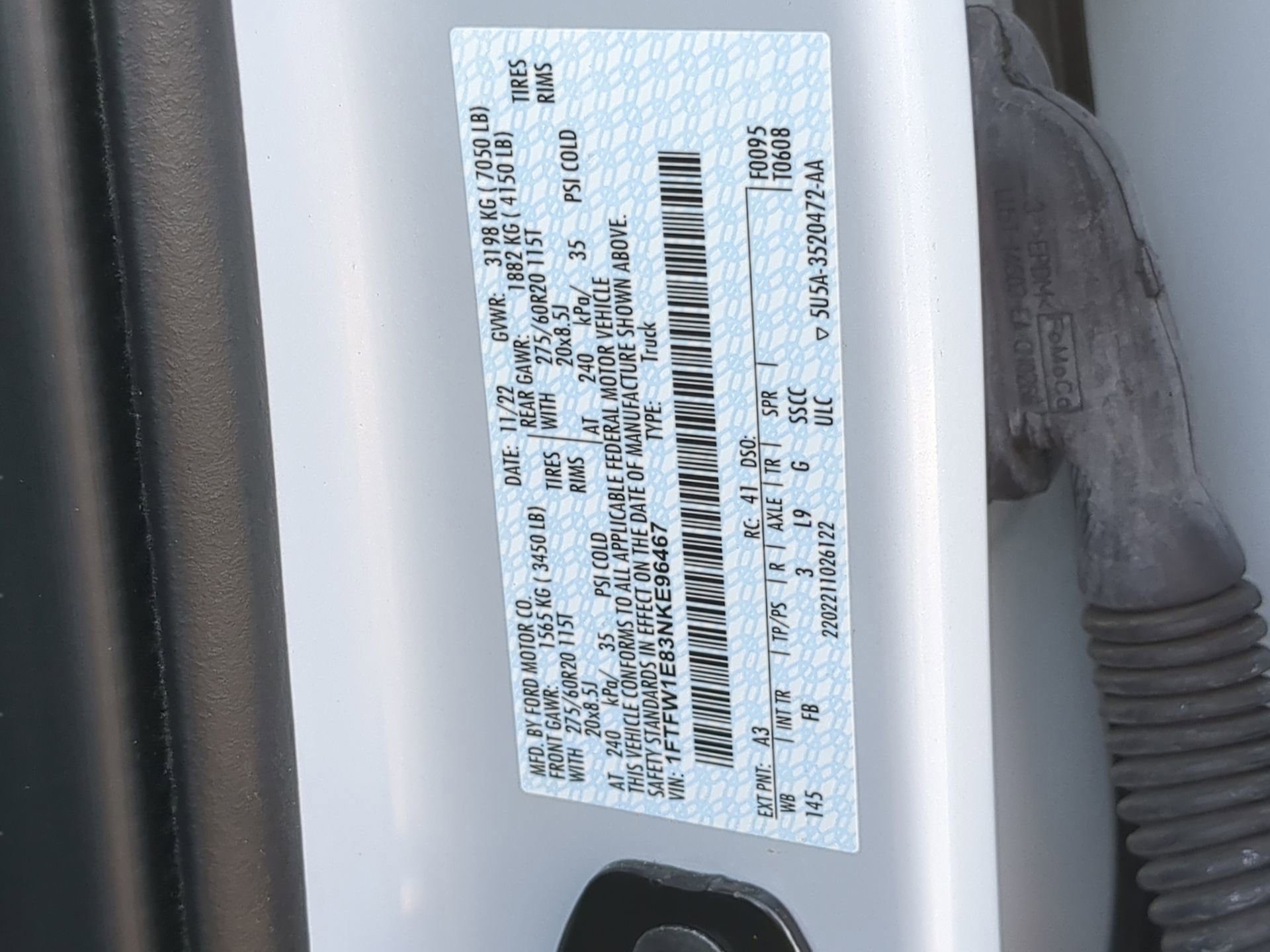 Certified 2022 Ford F150 XLT w/ Equipment Group 302A High image 73