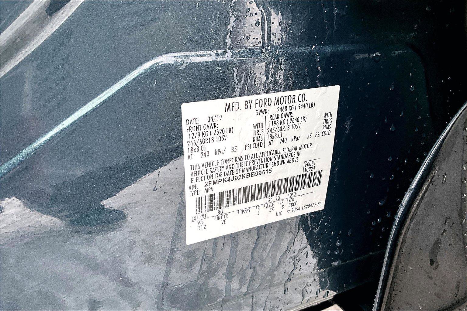 Used 2019 Ford Edge SEL w/ Equipment Group 201A image 15