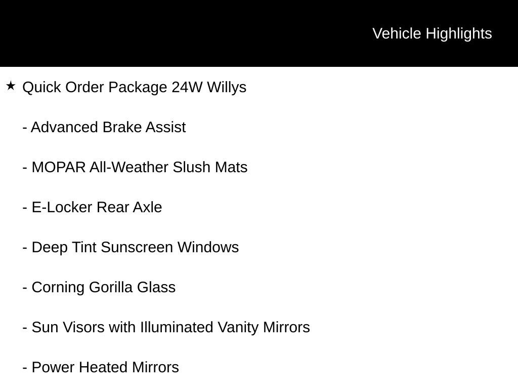 New 2026 Jeep Gladiator Willys image 7