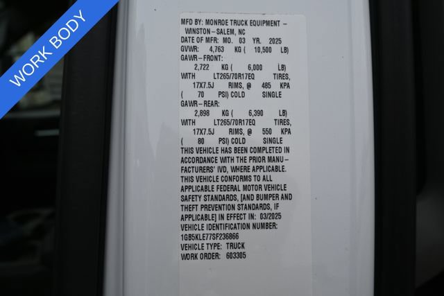 New 2025 Chevrolet Silverado 2500 W/T w/ WT Convenience Package image 29