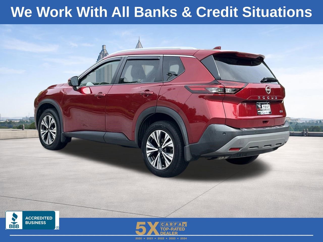 Used 2022 Nissan Rogue SV w/ SV Premium Package FWD image 23