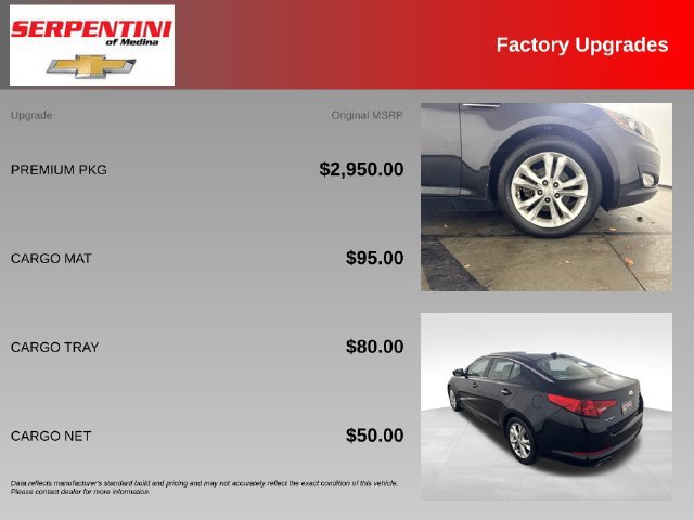 Used 2013 Kia Optima EX w/ Premium Pkg FWD image 5