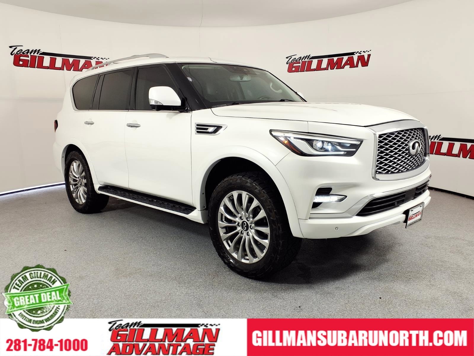 Used 2019 INFINITI QX80 Luxe w/ All-Season Package