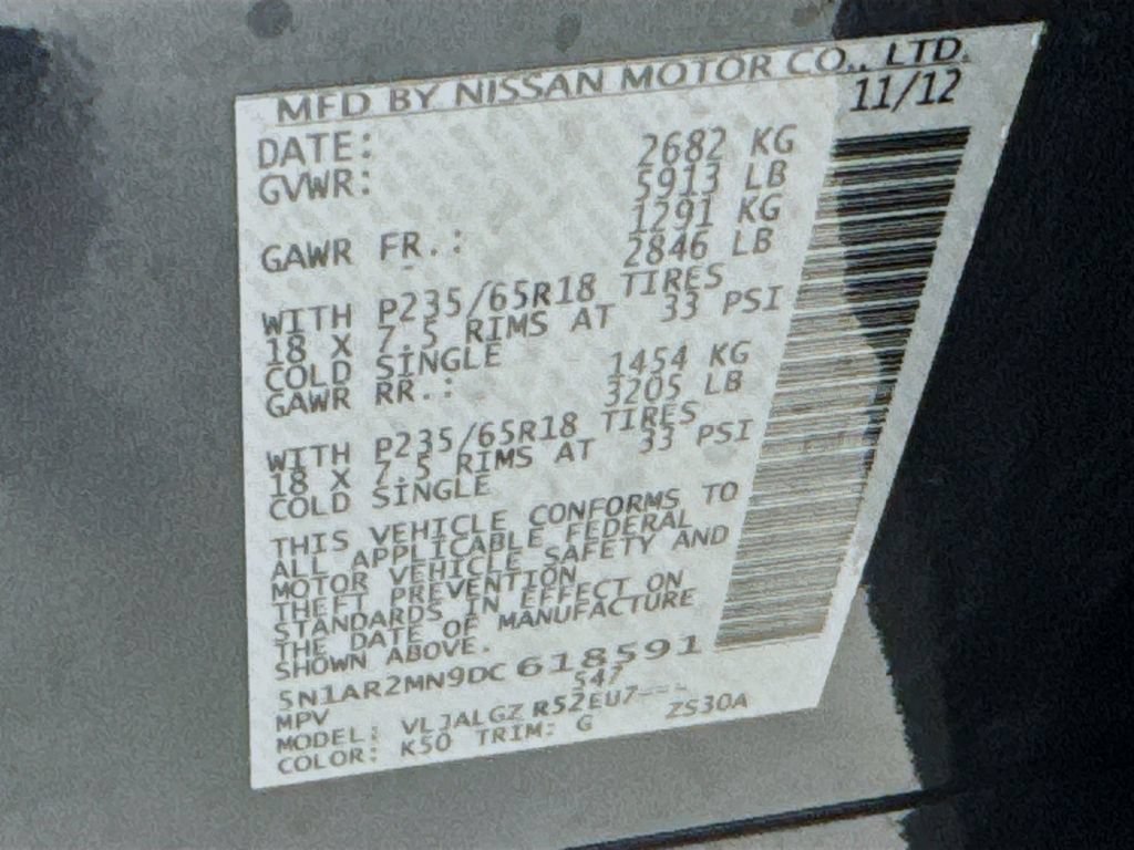 Used 2013 Nissan Pathfinder SL FWD image 43