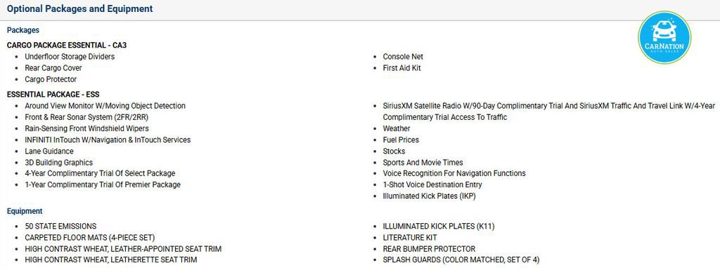 Used 2019 INFINITI QX60 Luxe w/ Essential Package image 8