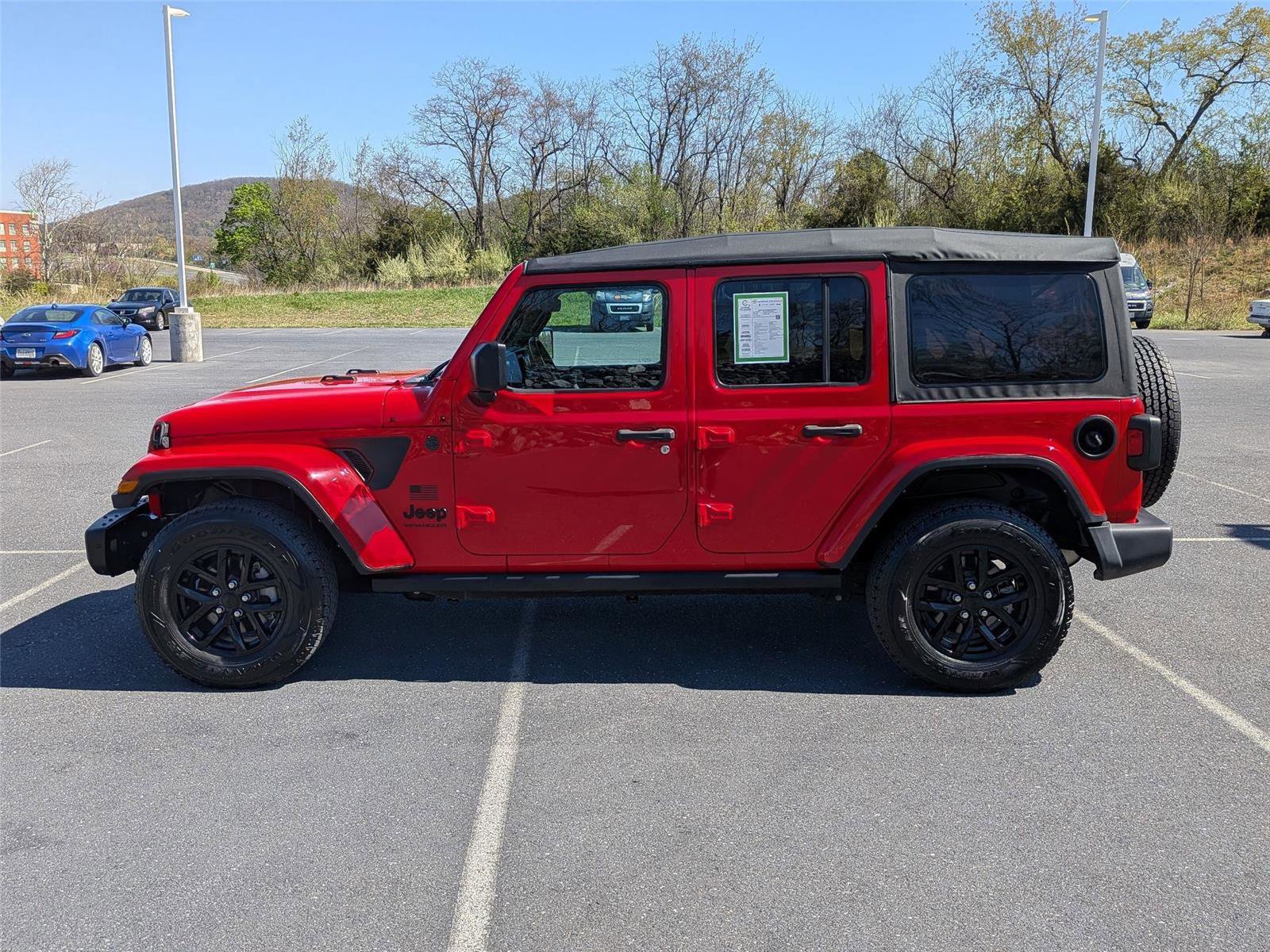 Certified 2023 Jeep Wrangler Unlimited Sport w/ LED Headlamp & Fog Lamp Group AWD/4WD image 8