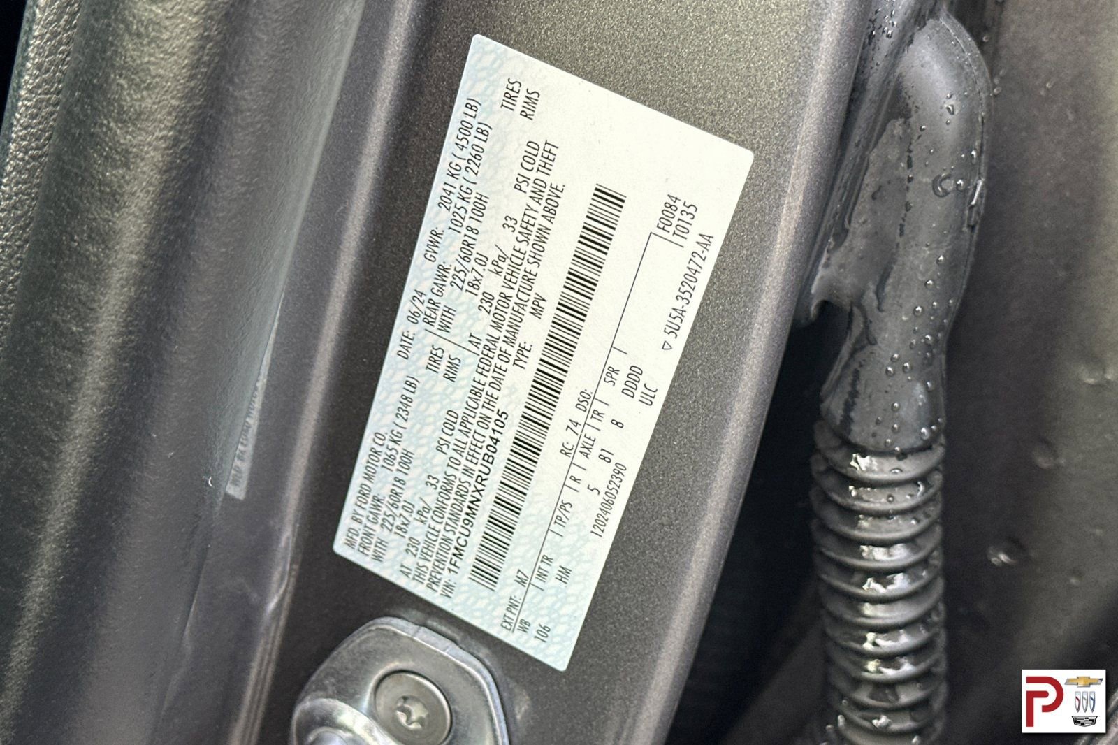 Used 2024 Ford Escape ST-Line w/ Tech Pack #1 image 35