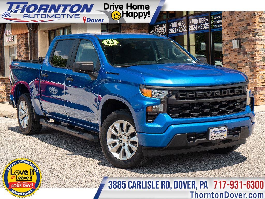 Used 2023 Chevrolet Silverado 1500 Custom w/ LPO, Dark Essentials Package