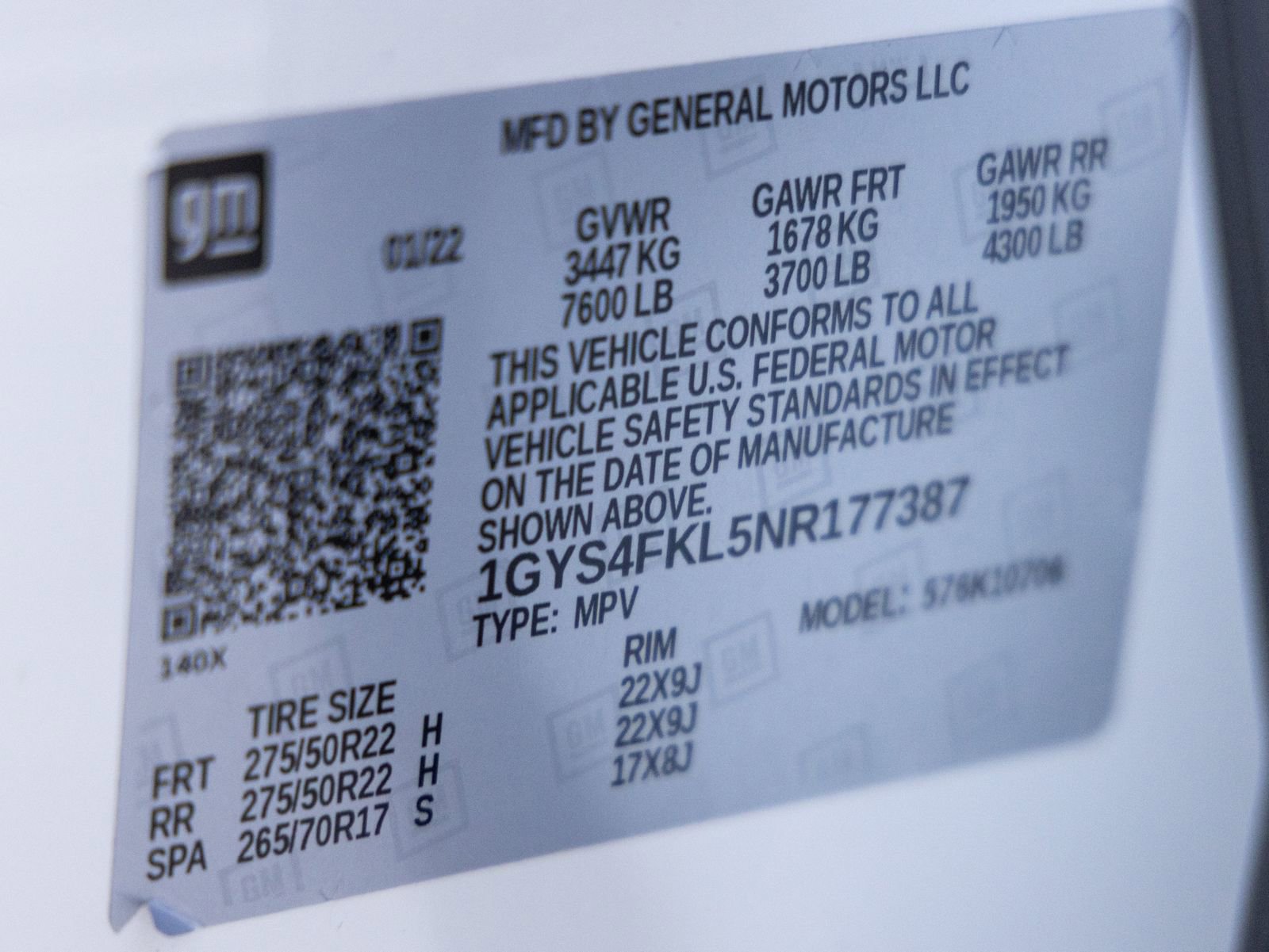 Used 2022 Cadillac Escalade Sport w/ Touring Package image 36