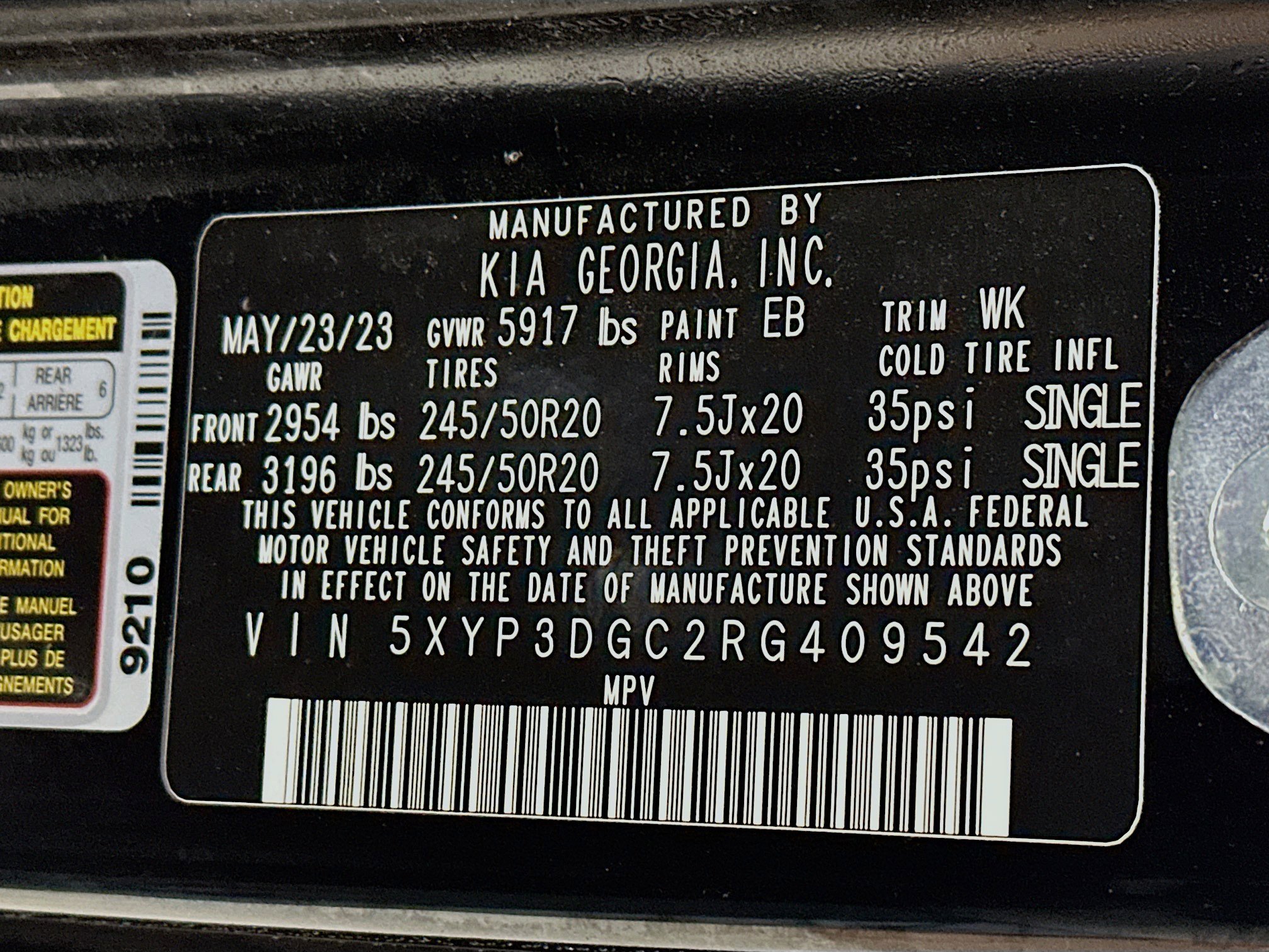 Certified 2024 Kia Telluride EX AWD/4WD image 35