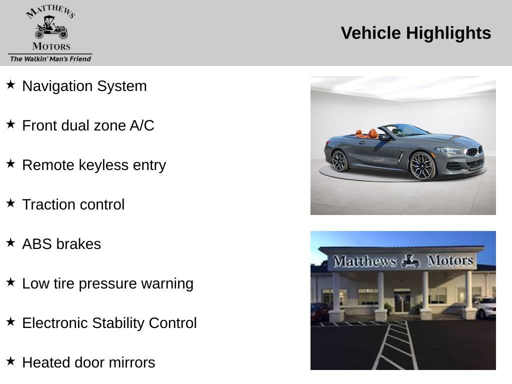 Used 2024 BMW M850i xDrive Convertible AWD/4WD image 14