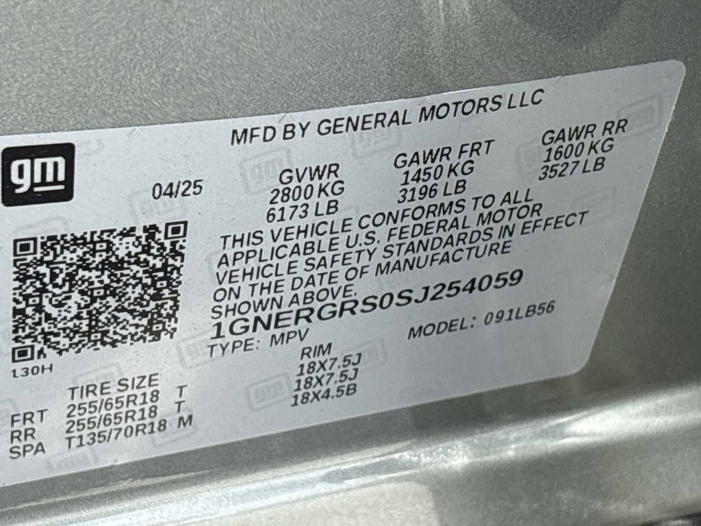 New 2025 Chevrolet Traverse LT image 33