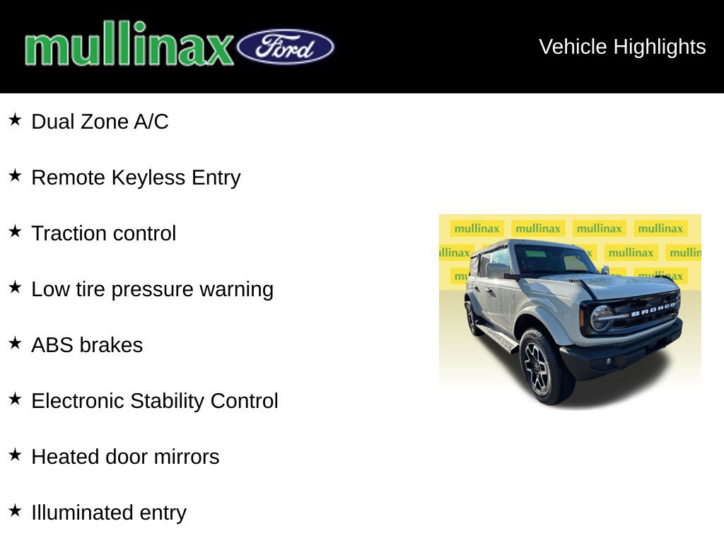 New 2026 Ford Bronco Outer Banks AWD/4WD image 15