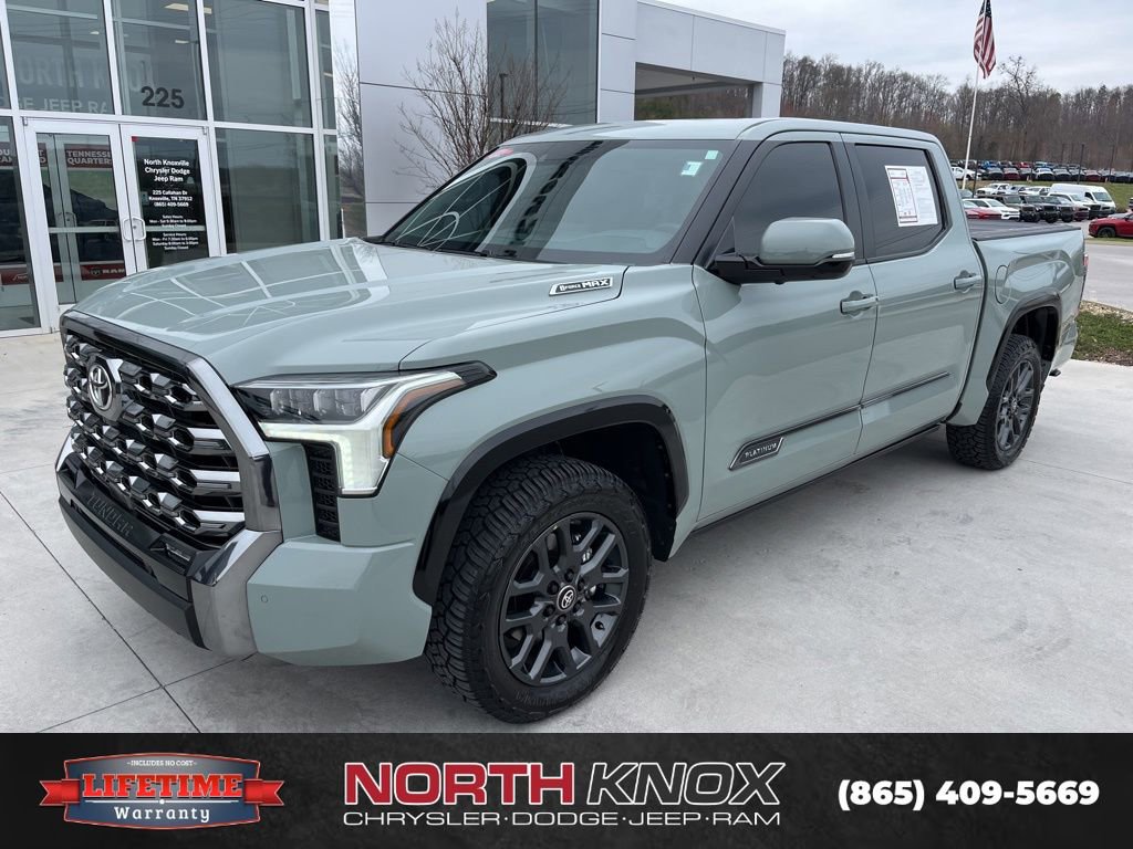 Used 2025 Toyota Tundra Platinum image 1