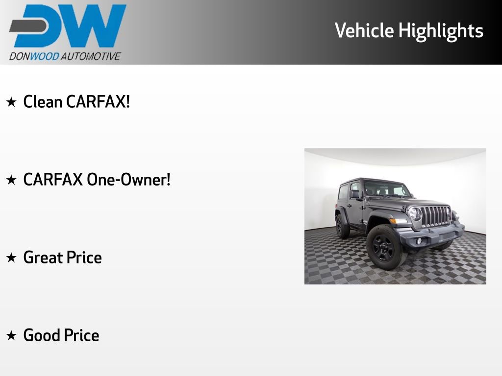 Used 2020 Jeep Wrangler Sport AWD/4WD image 3