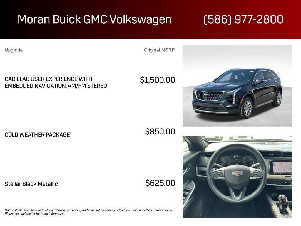 Certified 2023 Cadillac XT4 Premium Luxury w/ Cold Weather Package image 5