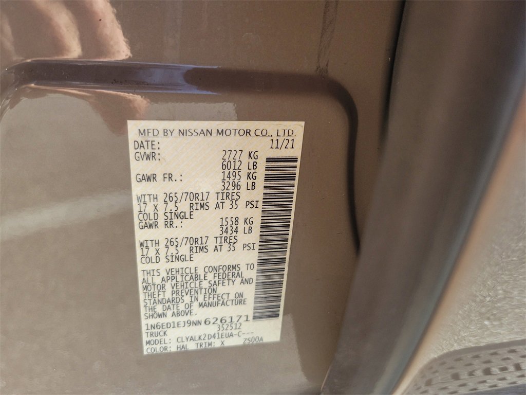 Used 2022 Nissan Frontier Pro-X image 32