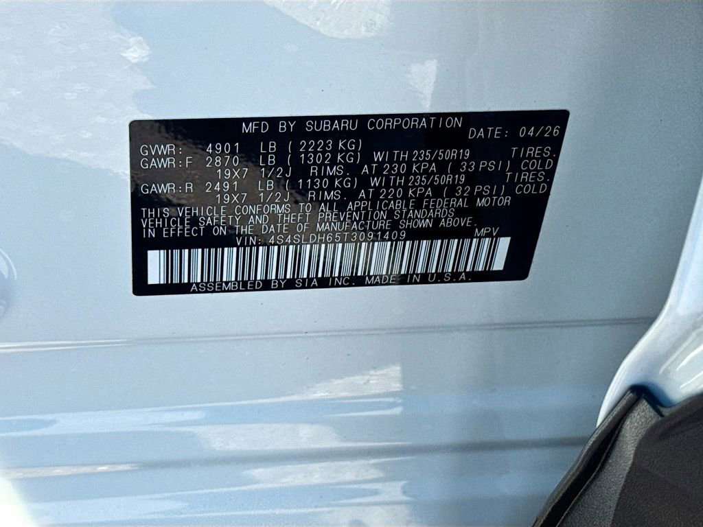 New 2026 Subaru Forester Sport image 31