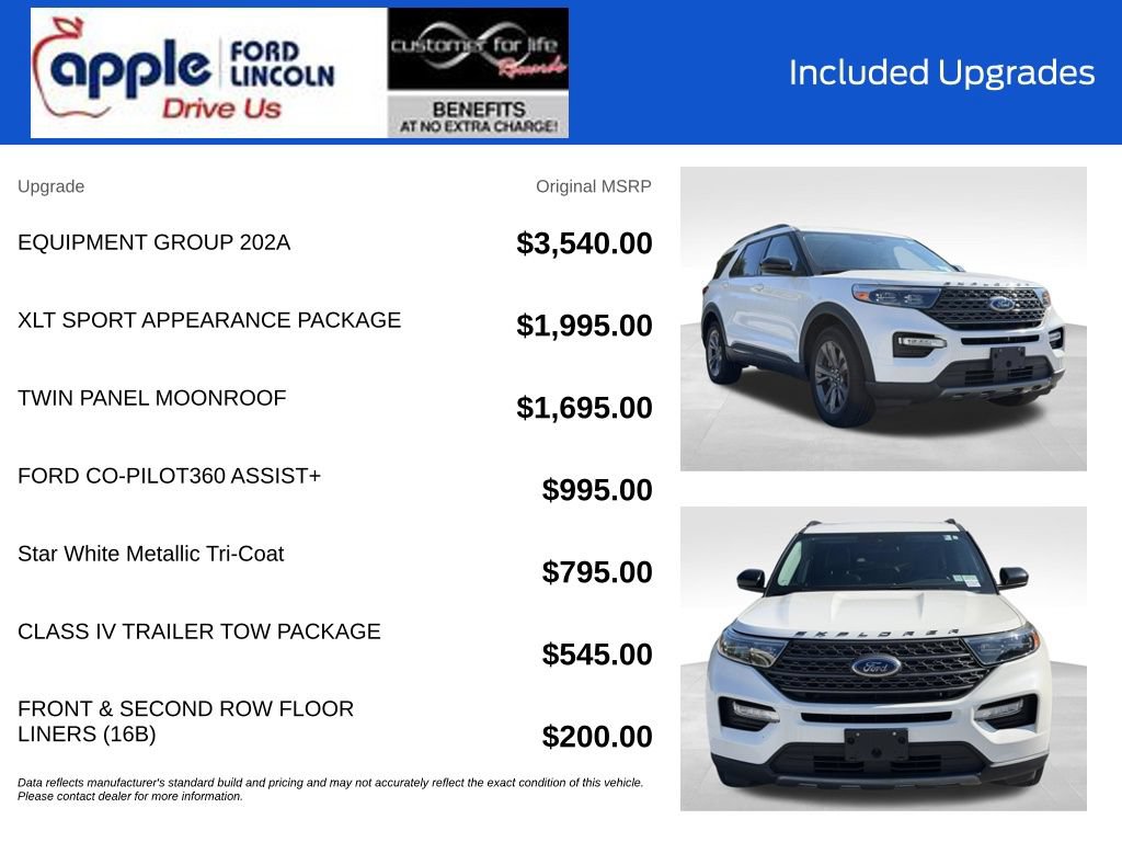 Used 2023 Ford Explorer XLT w/ Equipment Group 202A AWD/4WD image 4