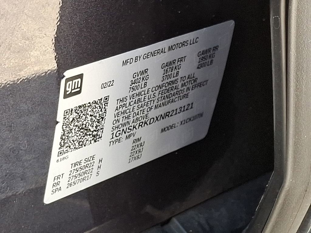 Used 2022 Chevrolet Tahoe RST w/ Luxury Package image 28